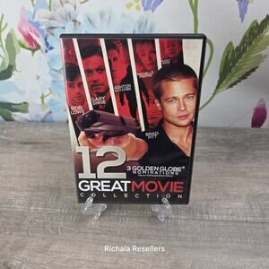 12-Movie Collection, Vol. 2 (3 Disc DVD) Brad Pitt Rob Lowe Ashton Kutcher